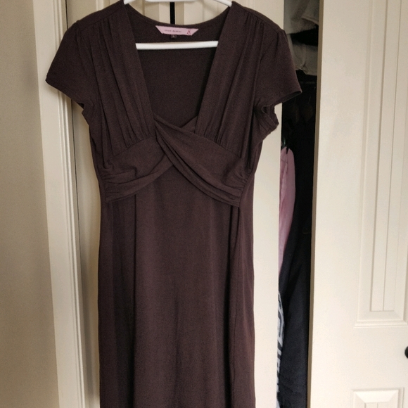 Chocolate Brown Dress, Size L - Picture 2 of 5